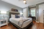 This gorgeous vacation rental is situated on the Swamp Rabbit Trail, evenly between downtown Greenville and Travelers Rest